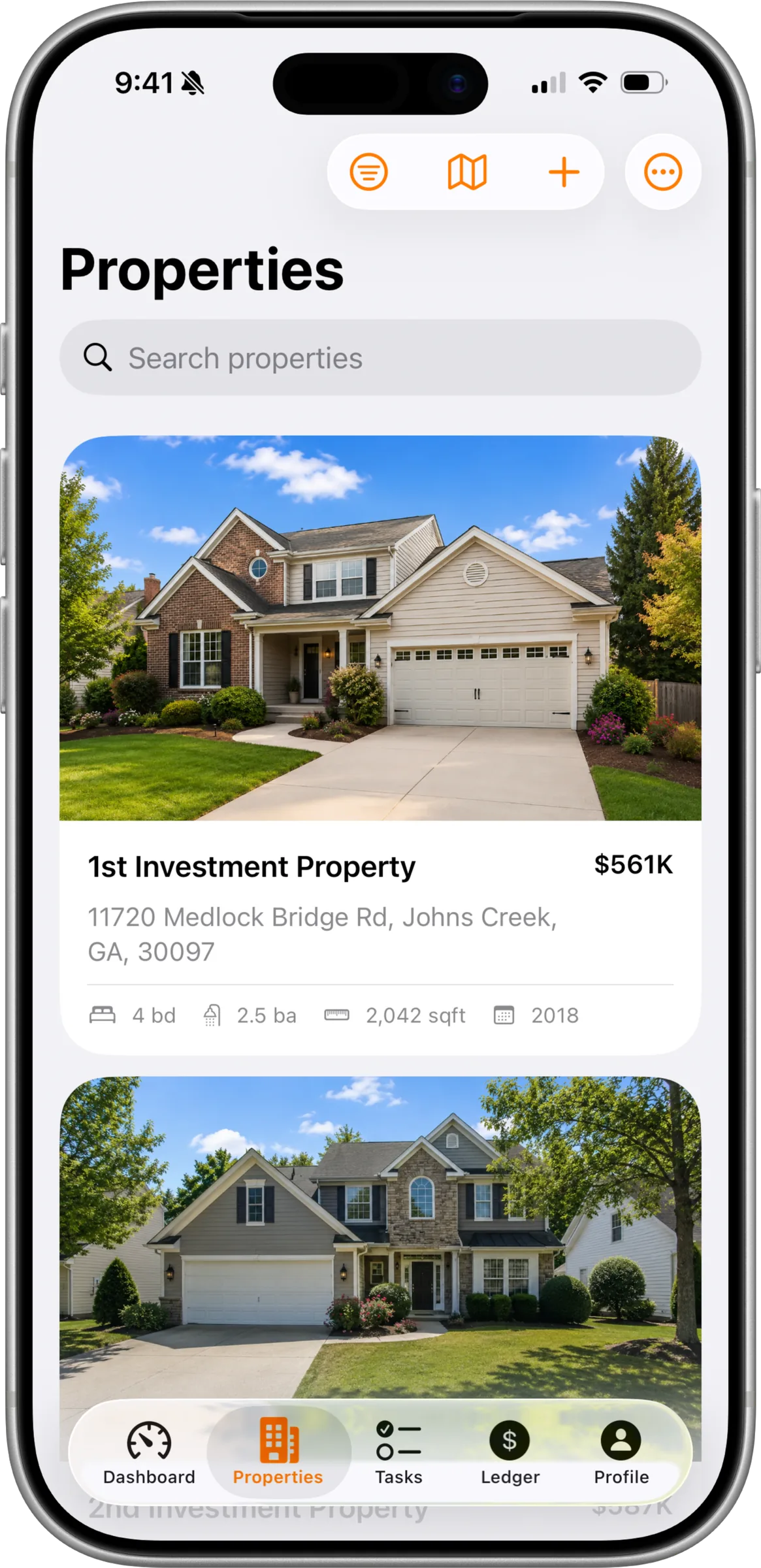 Portiq properties list